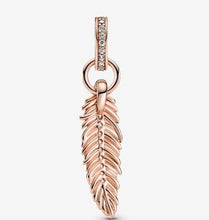 Load image into Gallery viewer, Pandora Sparkling Feather Dangle Charm - Fifth Avenue Jewellers
