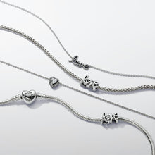 Load image into Gallery viewer, Pandora Sparkling Handwritten Love Collier Necklace - Fifth Avenue Jewellers

