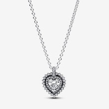 Load image into Gallery viewer, Pandora Sparkling Heart Halo Pendant Necklace - Fifth Avenue Jewellers
