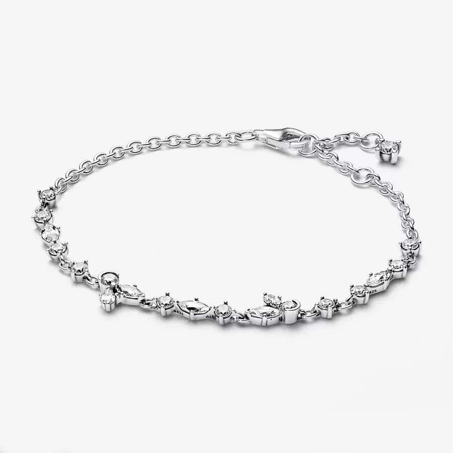 Pandora Sparkling Herbarium Cluster Chain Bracelet - Fifth Avenue Jewellers