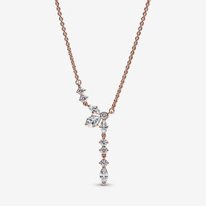Pandora Sparkling Herbarium Cluster Drop Collier Necklace - Fifth Avenue Jewellers