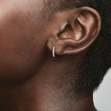 Load image into Gallery viewer, Pandora Sparkling Huggie Hoop Earrings - Fifth Avenue Jewellers
