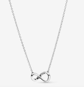 Pandora Sparkling Infinity Necklace - Fifth Avenue Jewellers