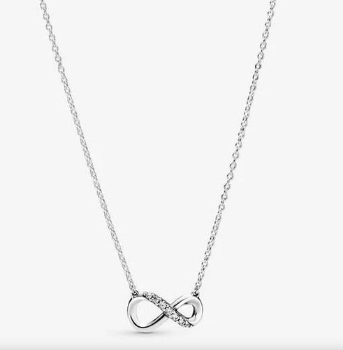 Pandora Sparkling Infinity Necklace - Fifth Avenue Jewellers