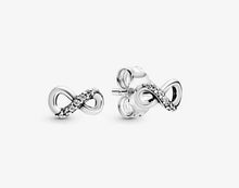 Load image into Gallery viewer, Pandora Sparkling Infinity Stud Earrings - Fifth Avenue Jewellers
