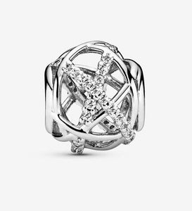 Pandora Sparkling Lines Openwork Charm - Fifth Avenue Jewellers