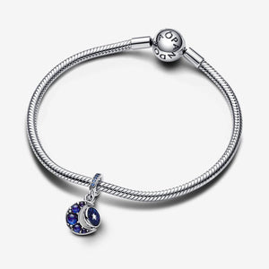 Pandora Sparkling Moon Spinning Dangle Charm - Fifth Avenue Jewellers