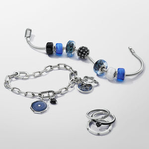 Pandora Sparkling Pavé Round Black Charm - Fifth Avenue Jewellers