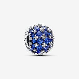 Pandora Sparkling Pavé Round Blue Charm - Fifth Avenue Jewellers