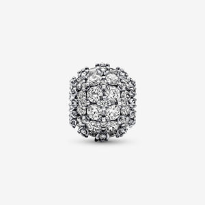 Pandora Sparkling Pavé Round Charm - Fifth Avenue Jewellers