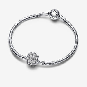 Pandora Sparkling Pavé Round Charm - Fifth Avenue Jewellers