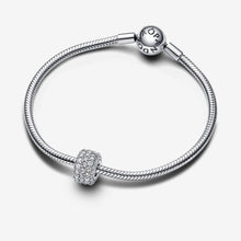 Load image into Gallery viewer, Pandora Sparkling Pavé Triple-row Charm - Fifth Avenue Jewellers
