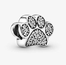 Load image into Gallery viewer, Pandora Sparkling Paw Print Charm - Fifth Avenue Jewellers
