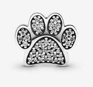 Pandora Sparkling Paw Print Charm - Fifth Avenue Jewellers