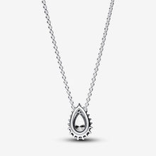 Load image into Gallery viewer, Pandora Sparkling Pear Halo Collier Necklace - Fifth Avenue Jewellers
