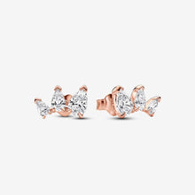 Load image into Gallery viewer, Pandora Sparkling Pear Stud Earrings - Fifth Avenue Jewellers
