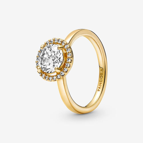 Pandora Sparkling Round Halo Ring - Fifth Avenue Jewellers