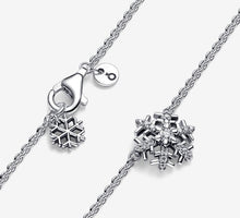 Load image into Gallery viewer, Pandora Sparkling Snowflake Pendant Necklace - Fifth Avenue Jewellers
