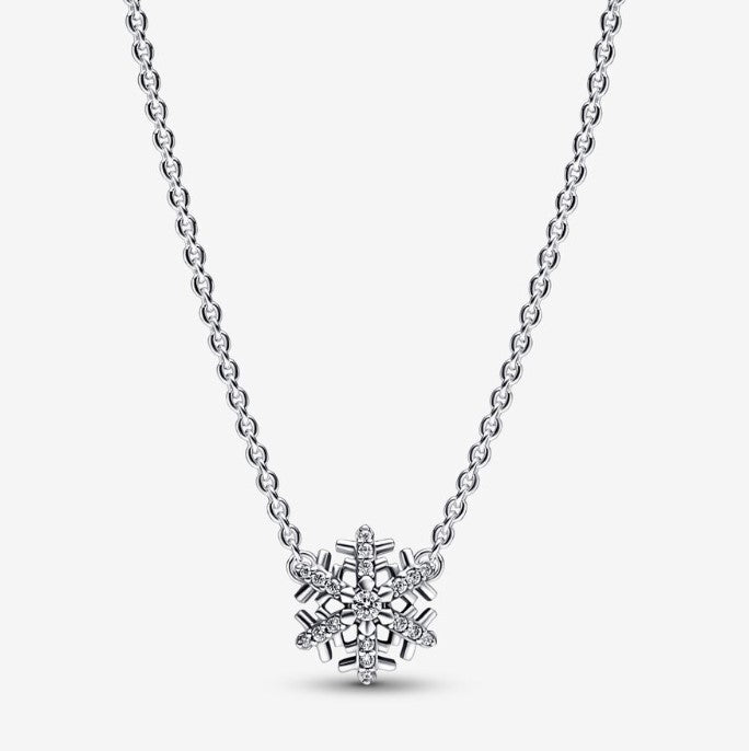 Pandora Sparkling Snowflake Pendant Necklace - Fifth Avenue Jewellers