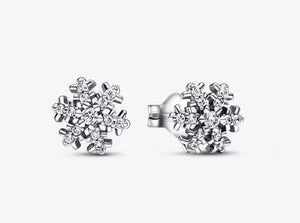 Pandora Sparkling Snowflake Stud Earrings - Fifth Avenue Jewellers