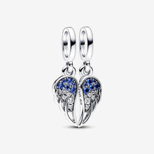 Load image into Gallery viewer, Pandora Sparkling Splitable Angel Wings Dangle Charm - Fifth Avenue Jewellers
