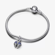 Load image into Gallery viewer, Pandora Sparkling Splitable Angel Wings Dangle Charm - Fifth Avenue Jewellers
