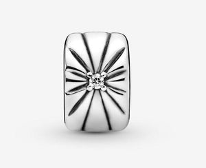 Pandora Sparkling Sunburst Clip Charm - Fifth Avenue Jewellers