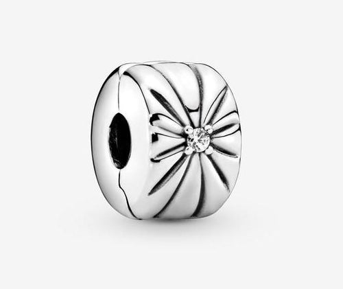 Pandora Sparkling Sunburst Clip Charm - Fifth Avenue Jewellers
