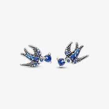 Load image into Gallery viewer, Pandora Sparkling Swallow Stud Earrings - Fifth Avenue Jewellers
