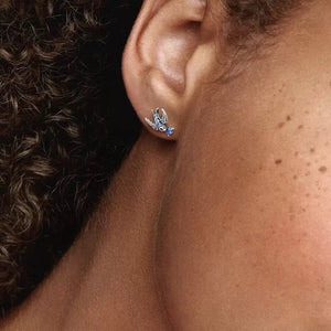 Pandora Sparkling Swallow Stud Earrings - Fifth Avenue Jewellers
