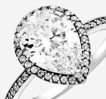 Load image into Gallery viewer, Pandora Sparkling Teardrop Halo Ring - Fifth Avenue Jewellers
