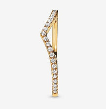 Load image into Gallery viewer, Pandora Sparkling Wishbone Ring - Fifth Avenue Jewellers
