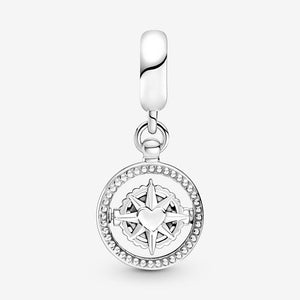 Pandora Spinning Compass Dangle Charm - Fifth Avenue Jewellers