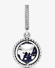 Load image into Gallery viewer, Pandora Spinning Globe Dangle Charm - Fifth Avenue Jewellers
