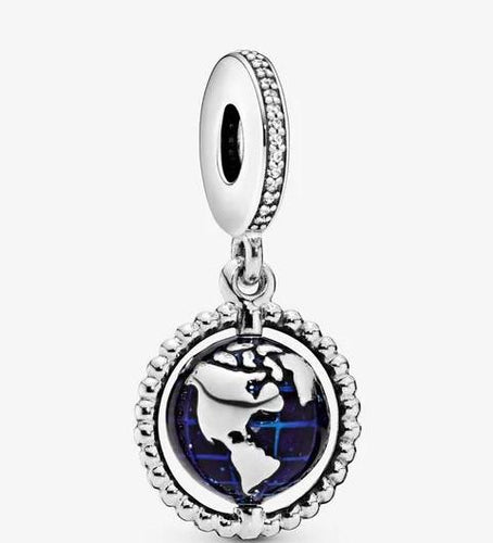 Pandora Spinning Globe Dangle Charm - Fifth Avenue Jewellers