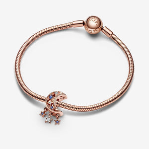 Pandora Star & Crescent Moon Charm - Fifth Avenue Jewellers