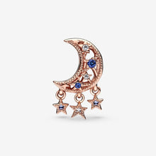 Load image into Gallery viewer, Pandora Star &amp; Crescent Moon Charm - Fifth Avenue Jewellers
