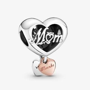 Pandora Thank You Mum Heart Charm - Fifth Avenue Jewellers