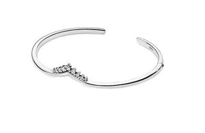Pandora Tiara Wishbone Open Bangle - Fifth Avenue Jewellers