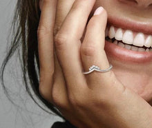 Load image into Gallery viewer, Pandora Tiara Wishbone Ring - Fifth Avenue Jewellers
