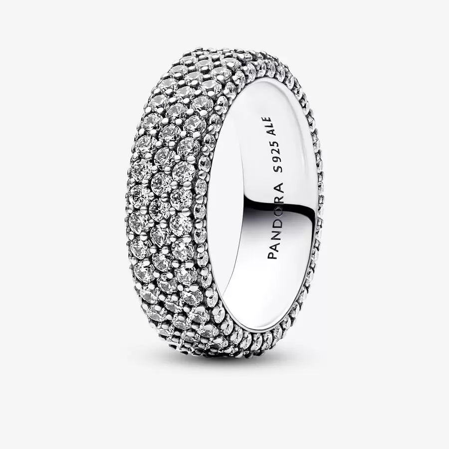 Pandora Timeless Pavé Triple-row Ring - Fifth Avenue Jewellers