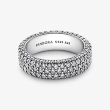 Load image into Gallery viewer, Pandora Timeless Pavé Triple-row Ring - Fifth Avenue Jewellers
