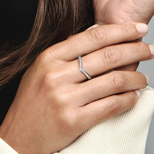 Pandora Timeless Wish Half Sparkling Ring - Fifth Avenue Jewellers