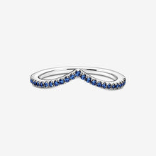 Load image into Gallery viewer, Pandora Timeless Wish Sparkling Blue Ring - Fifth Avenue Jewellers
