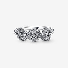 Load image into Gallery viewer, Pandora Triple Pansy Flower Ring - Fifth Avenue Jewellers
