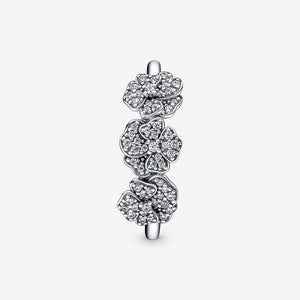 Pandora Triple Pansy Flower Ring - Fifth Avenue Jewellers