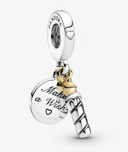 Load image into Gallery viewer, Pandora Two Tone Birthday Candle Dangle Charm - Fifth Avenue Jewellers
