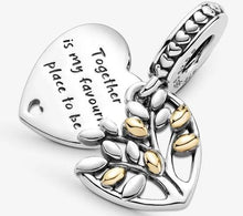 Load image into Gallery viewer, Pandora Two Tone Family Tree Dangle Charm - Fifth Avenue Jewellers
