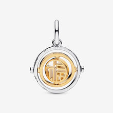 Load image into Gallery viewer, Pandora Two-tone Fú Spinning Dangle Charm - Fifth Avenue Jewellers
