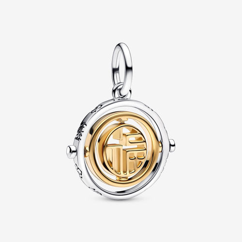 Pandora Two-tone Fú Spinning Dangle Charm - Fifth Avenue Jewellers
